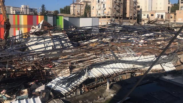 הריסות השוק הישן