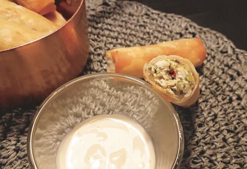 סיגרים במילוי תערובת דגים ירוקה