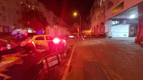 מזירת האירוע בפתח תקוה