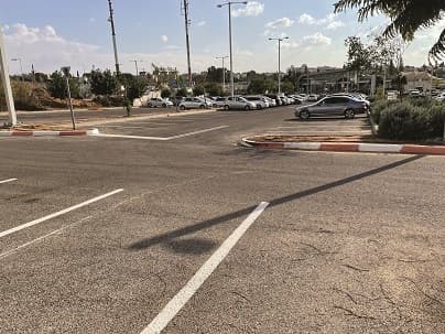 חניון הרכבת שומם