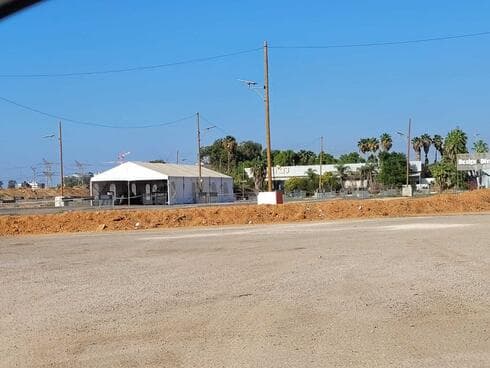 מתחם בדיקות קורונה ירקונים פתח תקוה