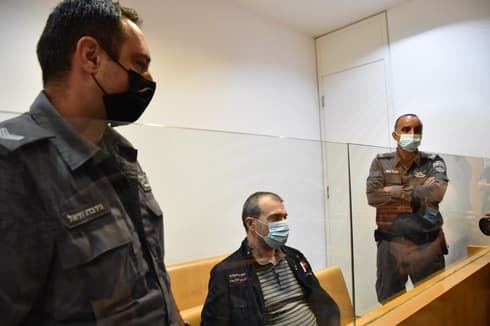אדוארד קצ'ורה בבית המשפט, היום (צילום: נחום סגל ) אדוארד קצ'ורה בבית המשפט, היום