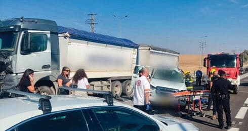 תאונה שהתרחשה השבוע סמוך לצומת שדה צבי