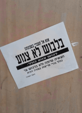 המודעות שהופצו