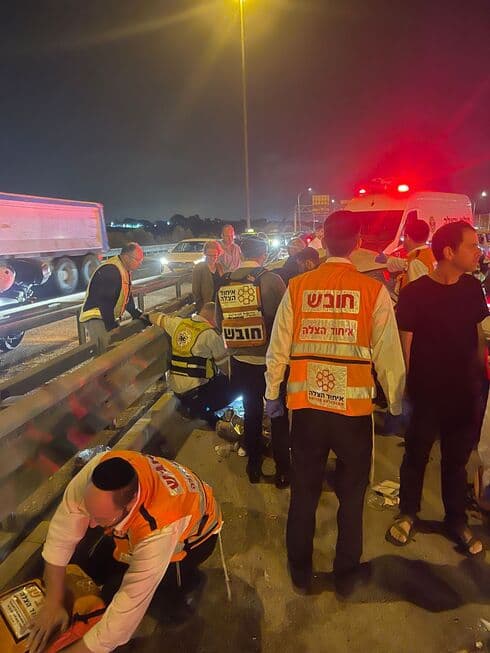 מזירת התאונה הקטלנית