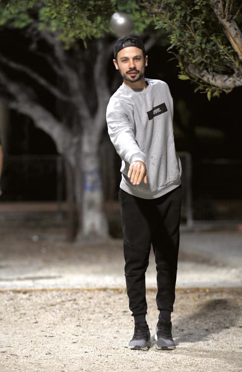 "באליפויות האלה צריך כושר גופני". אליקו אוחנה (צילום: נחום סגל) פטאנק בקרית ביאליק