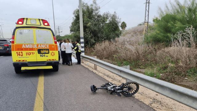 זירת התאונה