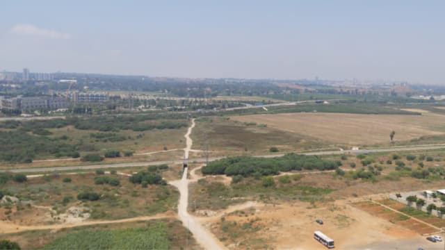 השטח בו יקום הפארק