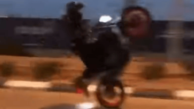 אופנוע משתולל בראשל"צ