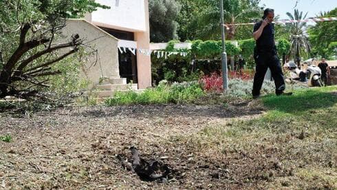 יישוב בעוטף עזה שספג פגיעה במהלך מבצע "שומר החומות" | צילום: חיים הורנשטיין