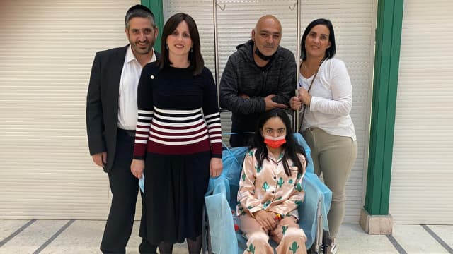 משפחת מלכה ובקשי, במפגש המרגש