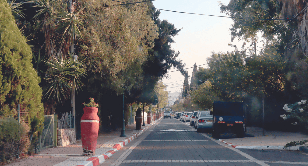 רחוב המייסדים דצמבר 2021
