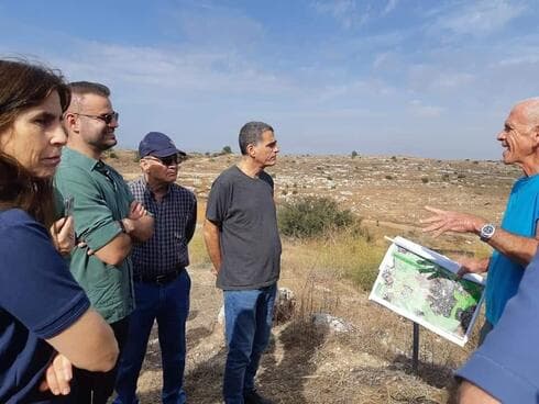 חברי כנסת בסיור ירוק בעיר