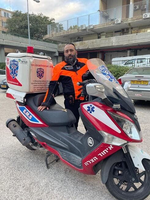 הציל חיים. המתנדב דודי כהן מאיחוד הצלה