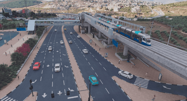 תחנת הרכבת המתוכננת בכיכר ריינה