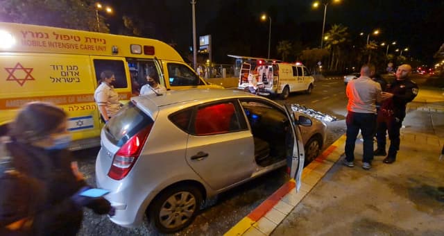 זירת התאונה הקטלנית