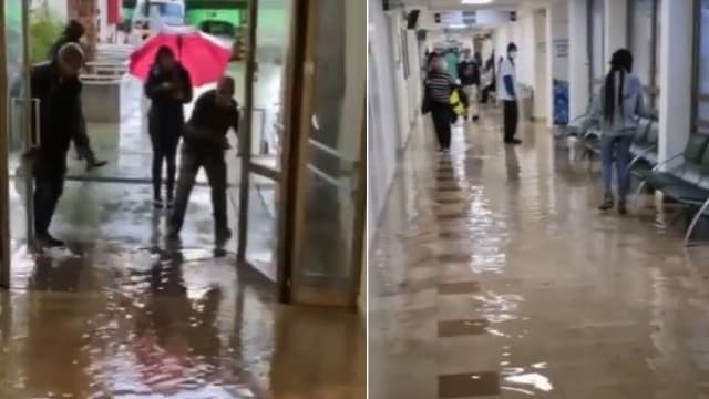 הצפה בבית החולים בילינסון