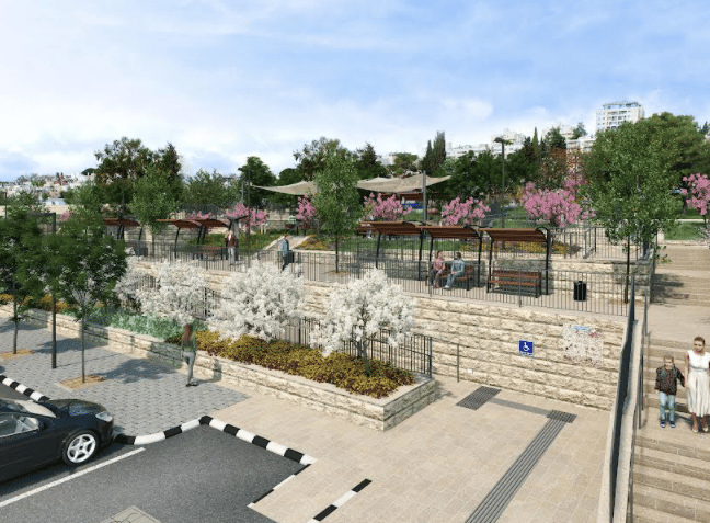 כך ייראה גן עדיקה בשכונת גוננים