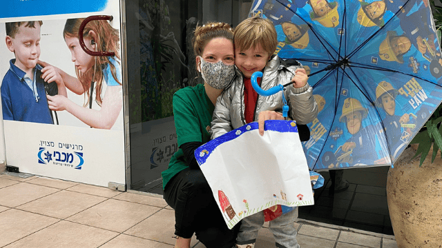 האחות מיכל פולק ואביהו