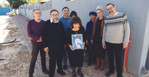 משפחתו של הרב בסימטה שתיקרא על שמו