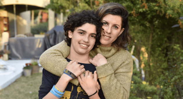 נעה צורן ובנה מעין יוחנן