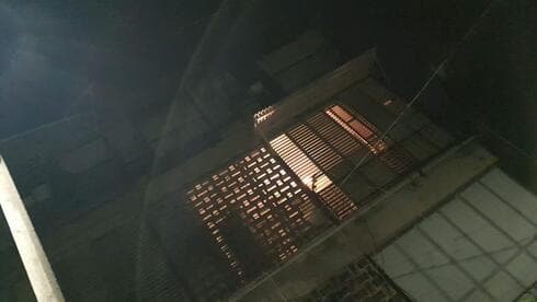 מזירת השריפה בבת ים