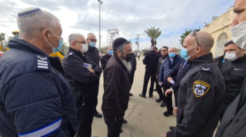 המשטרה לקראת ההילולה בנתיבות