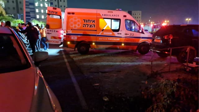 מזירת האירוע ברחובות