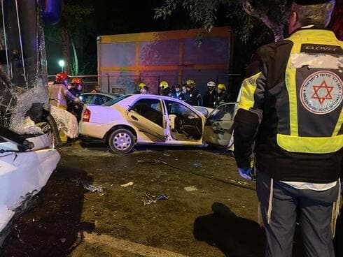 מזירת האירוע בפתח תקוה