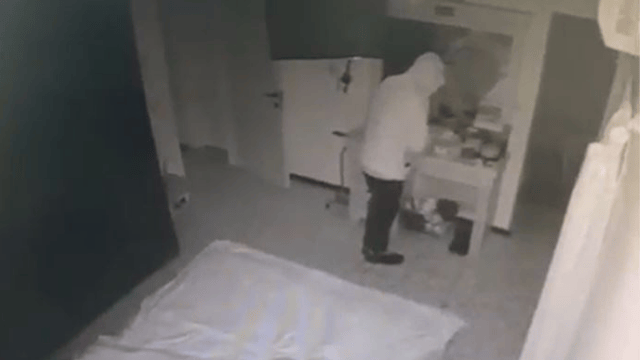 אחת הפריצות לבתים בראשון לציון - תועד במצלמות האבטחה