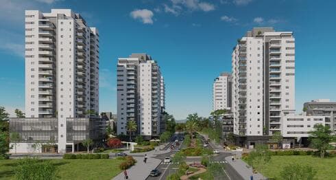 פרויקט של אביסרור בשכונת האקליפטוס בבאר יעקב 