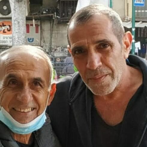עופר מנשה (מימין) וחיים סולומון