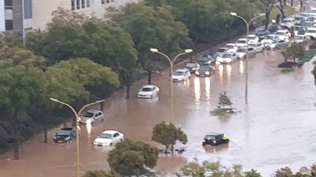 הצפות בפארק המדע
