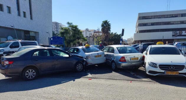 זירת התאונה