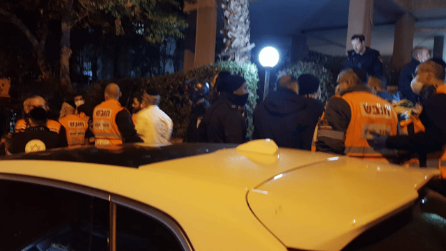 המולה בזירת השריפה ברחובות
