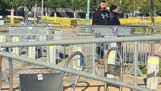 המאבטחים במתחם המאבטחים במתחם
