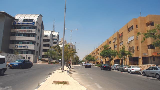  רחוב קרן היסוד בשכונת מרכז אזרחי