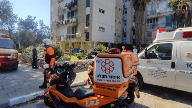 מזירת האירוע בבת ים מזירת האירוע בבת ים