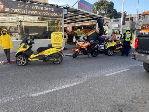 זירת האירוע ברחוב פינס