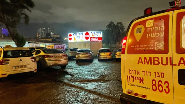 מזירת הרצח באזור