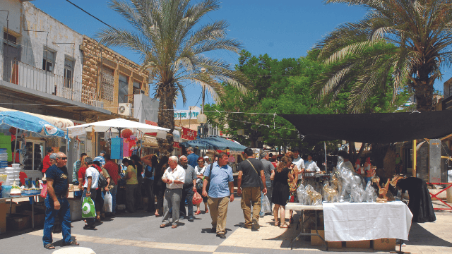 היריד שהתקיים במדרחוב. "נפתחת פה הזדמנות"