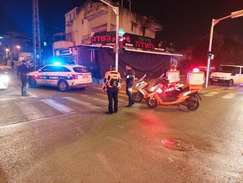 זירת האירוע ברחוב פינס