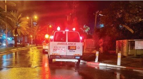 זירת הדקירה ברחוב בר כוכבא