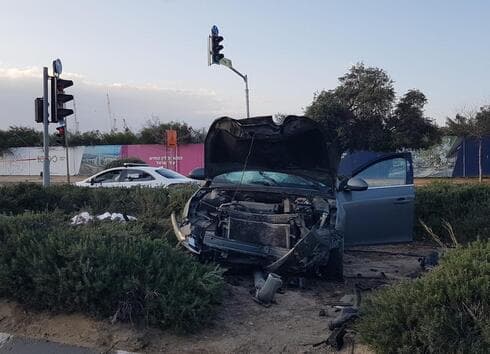 מזירת התאונה הקטלנית בראשל"צ