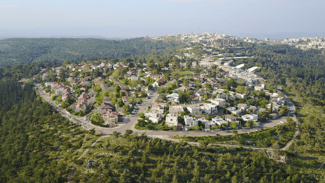 כפר החורש. מבט מלמעלה
