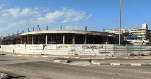 עבודות בניית מתחם הקולנוע בעפולה