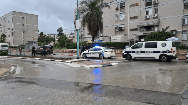 זירת הדקירה ברמלה