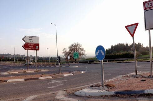 צומת יפעת. יהפוך לבטיחותי יותר (צילום: יוסי וקנין) צומת יפעת. יהפוך לבטיחותי יותר
