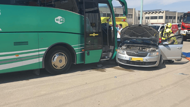 מזירת האירוע בבאר שבע