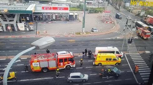 מזירת האירוע בחולון